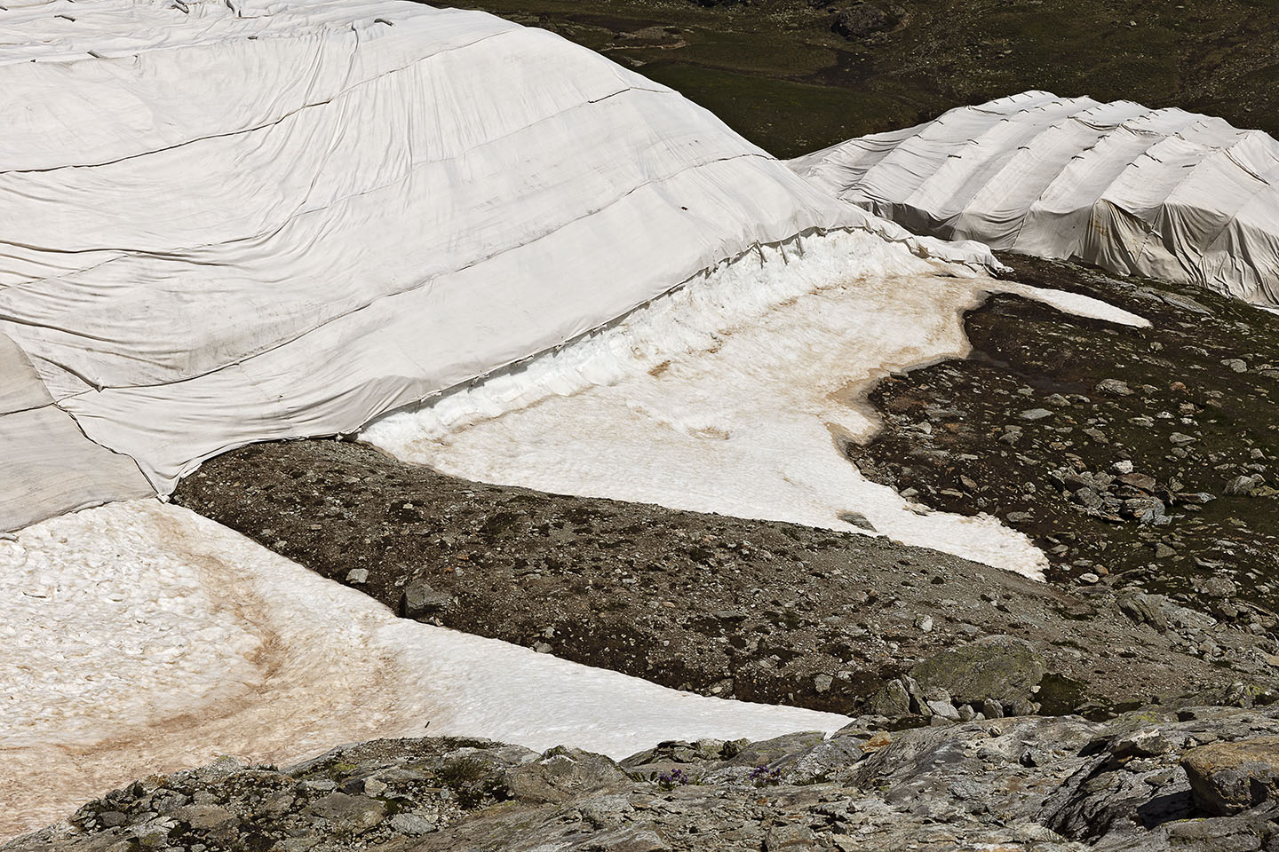 Dosenschnee am Corvatsch